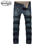 high quality Retro Teenage Men Jeans Slim Straight Pants